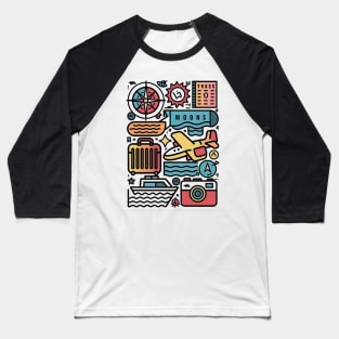 TRAVEL AND TOURISM Baseball T-Shirt